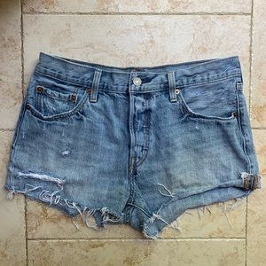 Levi’s Jean Shorts Blue 27 28